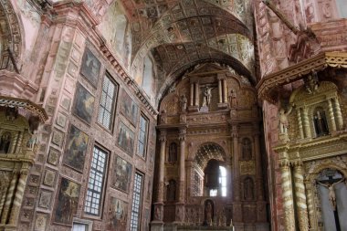 Kilise St Francis Assisi eski Goa (Goa Velha). Hindistan, Ağustos 2018 alınan