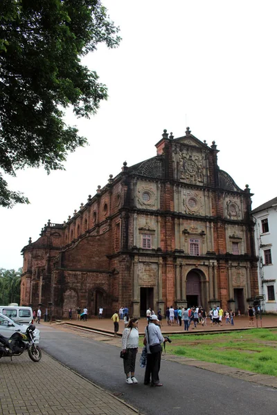 Basílica Bom Jesús Del Viejo Goa Goa Velha Que Alberga — Foto de Stock