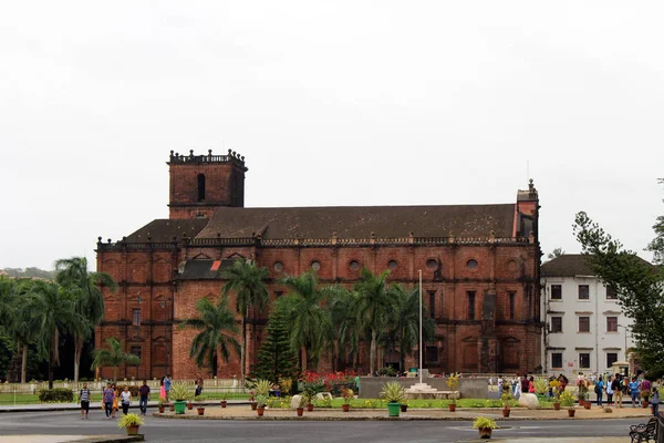 Basilica ürün reçetesi İsa'nın eski Goa (Goa Velha), Francis Xavier gövdesini konut. Hindistan, Ağustos 2018 alınan