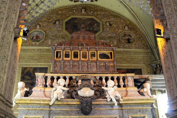 Túmulo Corpo Incorrupto Francisco Xavier Basílica Bom Jesus Goa Velha — Fotografia de Stock