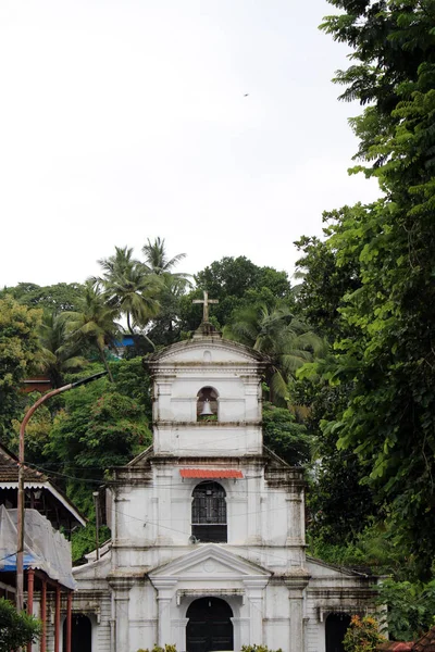 Translation Colorful Vintage Active Neighborhood Goa City Taken India August — Stock Photo, Image