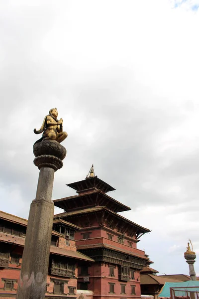 パタンのダルバール広場の Khrisna の寺院 ネパールでは 撮影した 2018年 — ストック写真