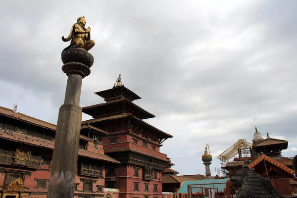 Templo Khrisna Mandir Patan Durbar Square Tomado Nepal Agosto 2018 — Foto de Stock