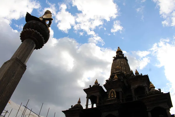 Templo Khrisna Mandir Patan Durbar Square Tomado Nepal Agosto 2018 — Fotografia de Stock