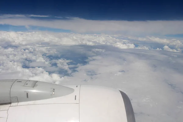 Probablemente Cordillera Del Himalaya Langtang Del Avión Biman Bangladesh Tomado —  Fotos de Stock