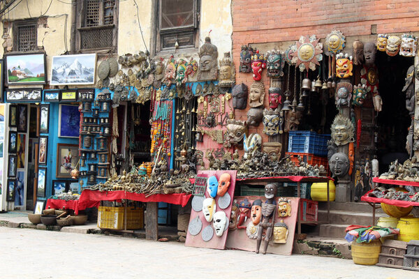 Translation: Local sellers, tourists, and pilgrims at Swayambhunath or Monkey Temple in Kathmandu. Taken in Nepal, August 2018.