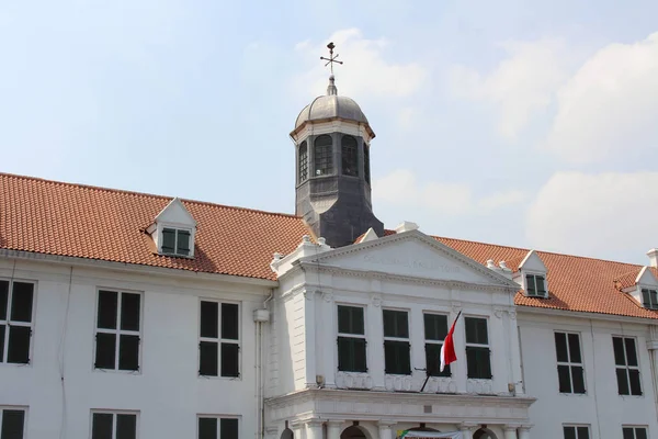 Arsitektur Kantor Gubernur Gouverneurskantoor Sekarang Museum Fatahillah Kota Tua Kota — Stok Foto