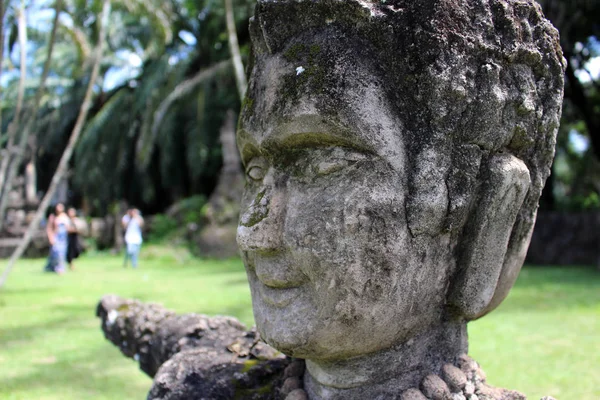Bizzare Budda Park Lub Xieng Khuan Laosie Posiada Wiele Posągów — Zdjęcie stockowe