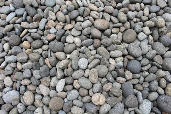 Çakıl Taşları Kayalar Taşlar Bahçede Doğal Dekorasyon Olarak Meditasyon — Stok fotoğraf