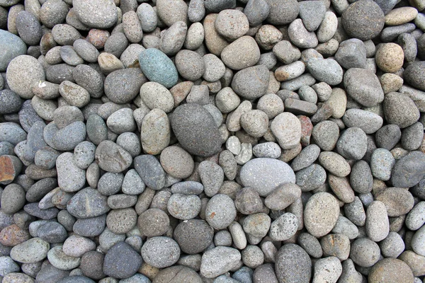 Kieselsteine Felsen Und Steine Als Natürliche Dekoration Garten — Stockfoto