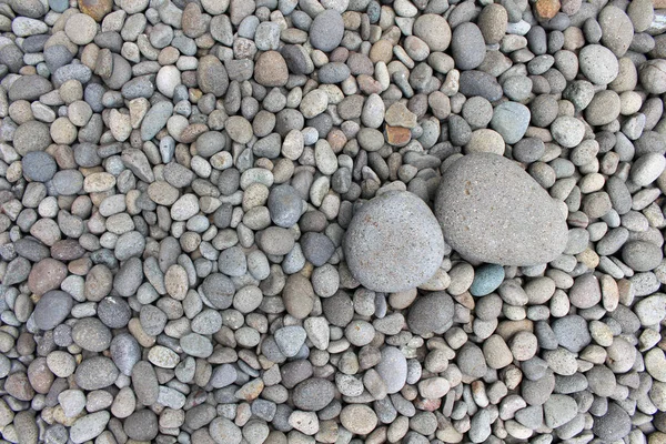 Piedras Grandes Entre Guijarros Más Pequeños Jardín Meditativo — Foto de Stock