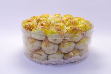 Nastar, tipik Endonezya dili veya Güney Asya dillerinde ananas tart c
