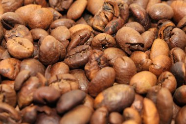 Endonezya dili kavrulmuş kahve çekirdekleri, bir fincan kahve için kaynak