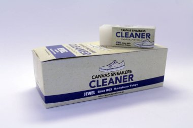 Tuval sneaker temiz mücevher Japon malı..