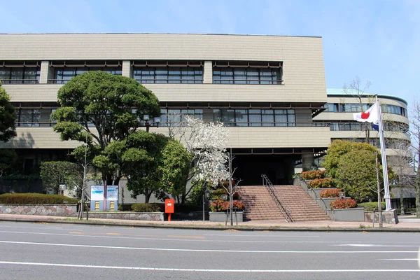 Το Δημαρχείο του Beppu κατά τη διάρκεια της ημέρας ήσυχη — Φωτογραφία Αρχείου
