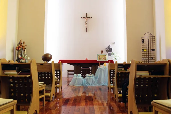 Eine Katholische Kapelle Einem Nonnenkloster Der Salesianer Beppu Japan Aufnahme — Stockfoto