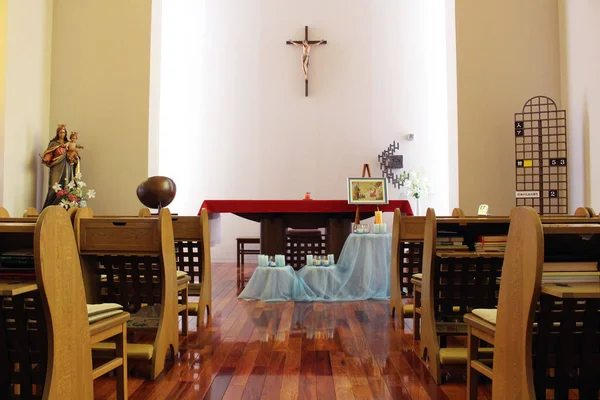 Eine Katholische Kapelle Einem Nonnenkloster Der Salesianer Beppu Japan Aufnahme — Stockfoto