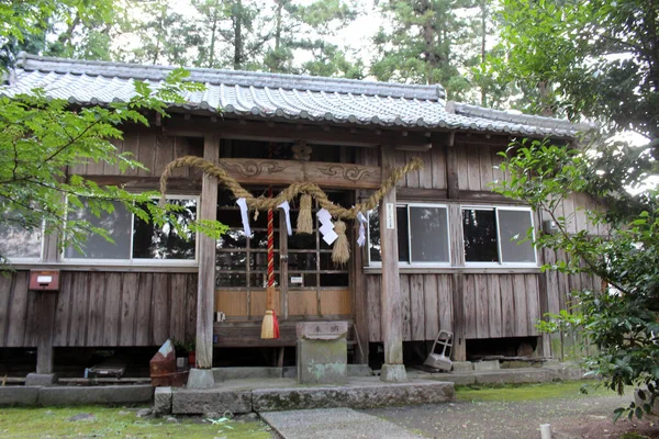 Motomuratenmanten Jinja Santuário Madeira Japonês Periferia Beppu Japão Tomado Junho — Fotografia de Stock