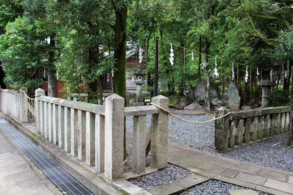 Situazione Intorno Santuario Suwa Nagasaki Preso Agosto 2019 — Foto Stock