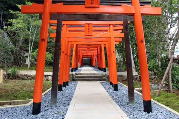 나가사키의 신사에 진자의 오렌지 2019 — 스톡 사진