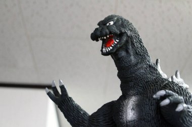 Godzilla 'nın çığlığı Japon oyuncağı..