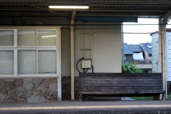 Alrededor Plataforma Estación Aoshima Miyazaki Tomado Agosto 2019 —  Fotos de Stock