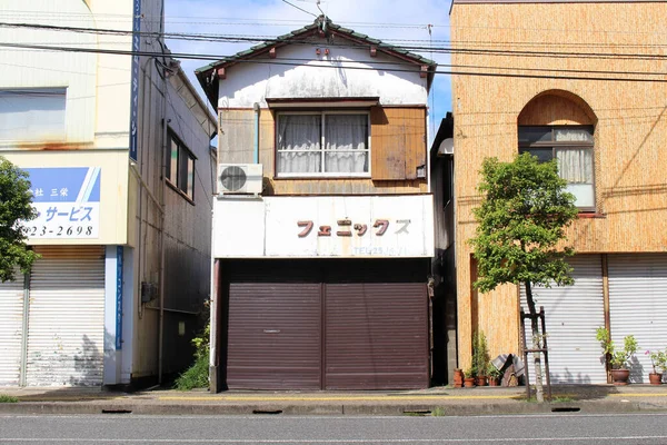 Stary Tradycyjny Sklep Zamknięty Miyazaki Japonia Zrobione Sierpniu 2019 — Zdjęcie stockowe