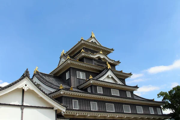 Toit Okayama Château Okayama Japon Prise Septembre 2019 — Photo