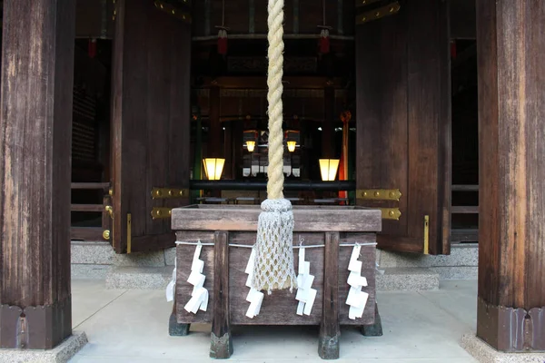 Main Altar Asukaza Jinja Shrine Asuka Taken September 2019 — Stock Photo, Image