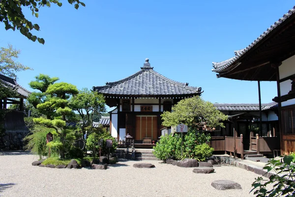 Pequeños Edificios Del Templo Asukadera Asuka —  Fotos de Stock