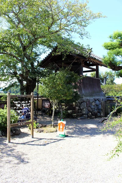 Torre Del Templo Asukadera Asuka Tomado Septiembre 2019 —  Fotos de Stock