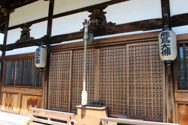Altar Mayor Del Templo Asukadera Asuka Tomado Septiembre 2019 —  Fotos de Stock