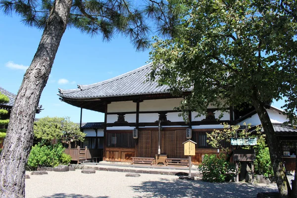 Główna Świątynia Świątyni Asukadera Asuka Zrobione Wrześniu 2019 — Zdjęcie stockowe