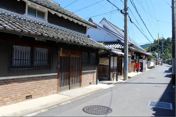 Empty Street Alley Takaichi Gun Asuka Nara Japan Taken September — Stock Photo, Image