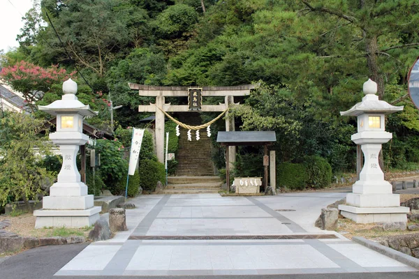 Porta Torii Entrada Santuário Asukaza Jinja Asuka Tomado Setembro 2019 Fotos De Bancos De Imagens Sem Royalties