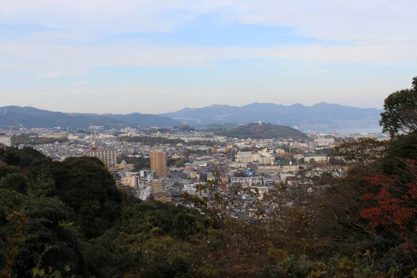 大分県別府市の概要 2019年11月撮影 — ストック写真