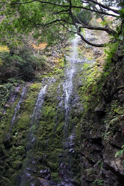 Chegando Cataratas Onbara Beppu Oita Tomado Setembro 2019 — Fotografia de Stock