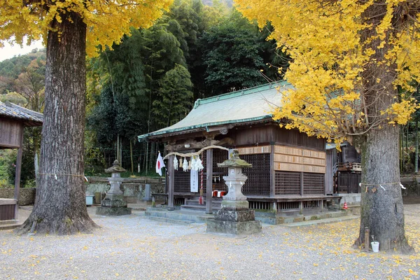 Μέσα Yasaka Jinja Shrine Συγκρότημα Beppu Oita Λήφθηκε Τον Δεκέμβριο — Φωτογραφία Αρχείου