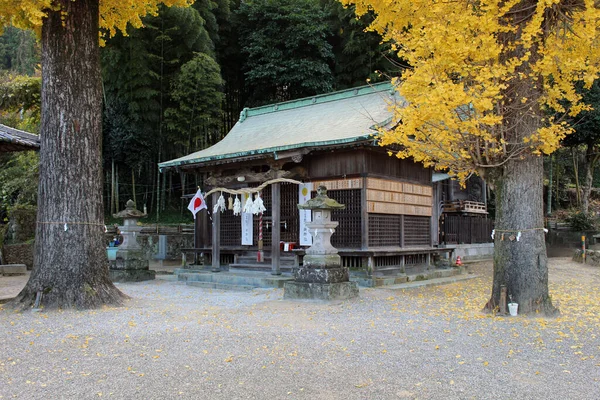 Alrededor Del Complejo Del Santuario Yasaka Jinja Beppu Oita Tomado —  Fotos de Stock
