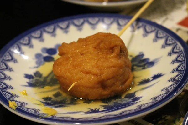 Pravděpodobně Kakiage Sloužil Tradiční Izakaya Nagasaki Pořízeno Srpnu 2019 — Stock fotografie