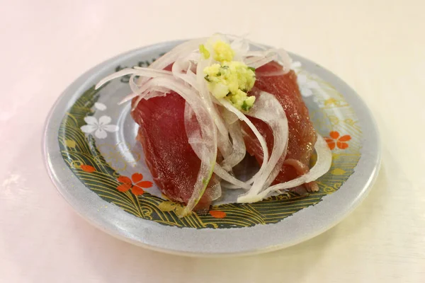 Piatto Sushi Nigiri Nobeoka Miyazaki Giappone — Foto Stock