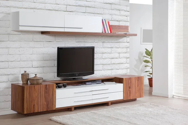Living room with TV stand
