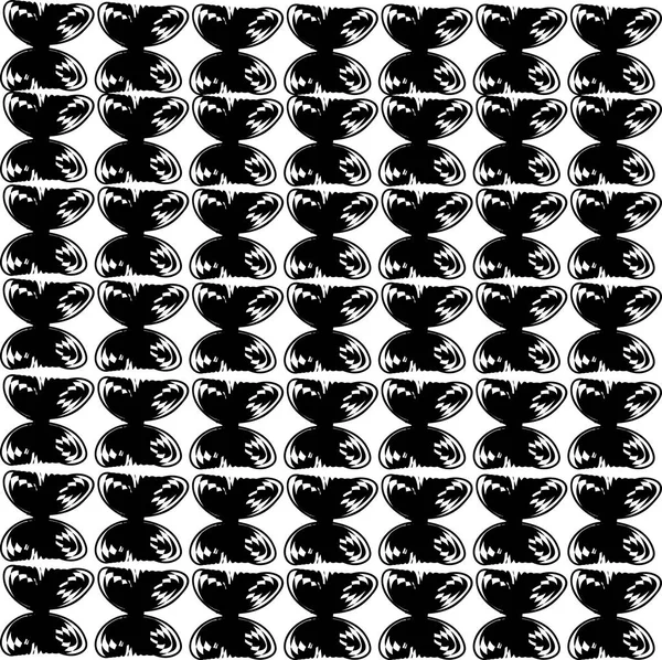 Patrón Blanco Negro Vector Gráfico Abstracto Eps — Vector de stock