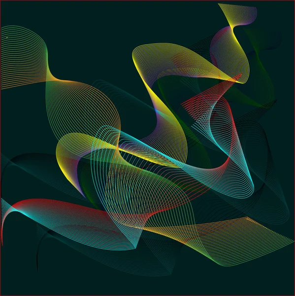 Vector Gráfico Abstracto Patrón Brillante Coloreado Eps — Vector de stock