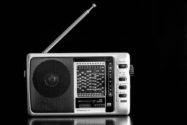 Altes Portables Radio — Stockfoto