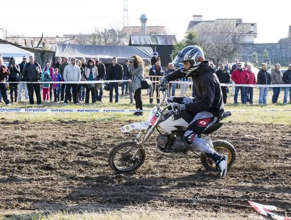 Bike Verseny Poros Track Alfena Portugáliában 2016 — Stock Fotó