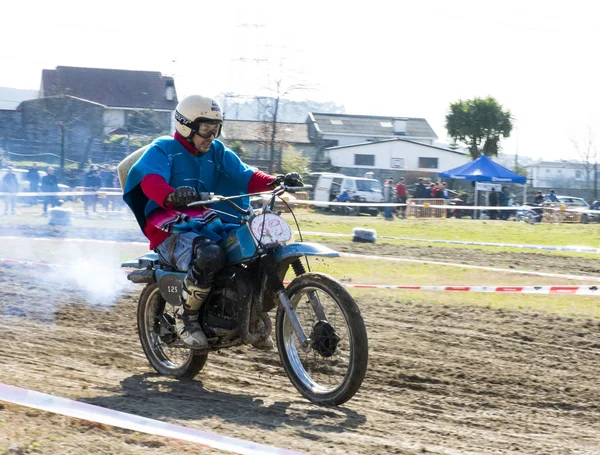 Bike Race Dusty Track Alfena Portugal 2016 — Stock Photo, Image