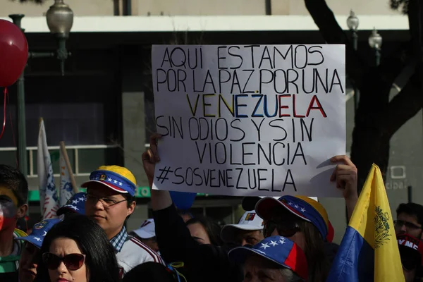 Lılar Portekiz protesto karşı Venezüella Devlet Başkanı Nicols Maduro Porto, Portekiz üzerinde 02/22/2014