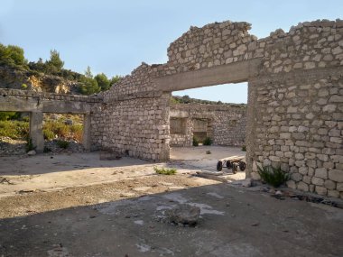 Komünist zaman kadın siyasi hapishaneden Sveti Grgur Adası, Hırvatistan