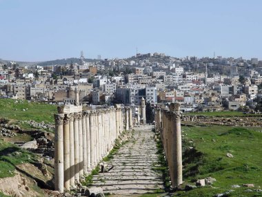 Antik Koloniklerle Jerash şehri